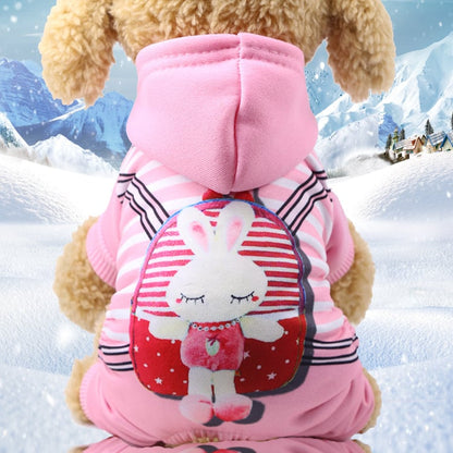 Chic Buttoned Dog Outfits - Four-Legged Fashion
