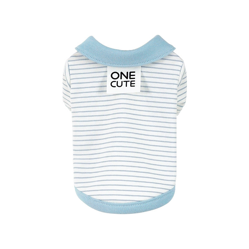 Chic Striped Apparel for Cats and Dogs