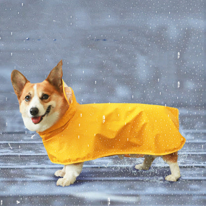 Yellow Dog Poncho