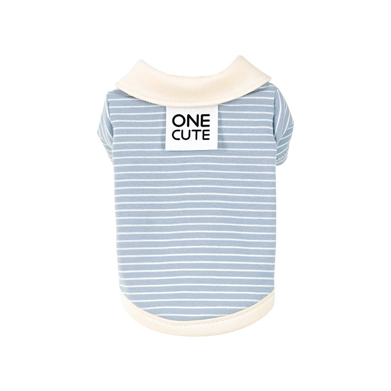 Chic Striped Apparel for Cats and Dogs
