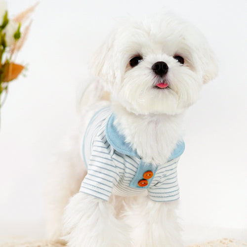 Chic Striped Apparel for Cats and Dogs